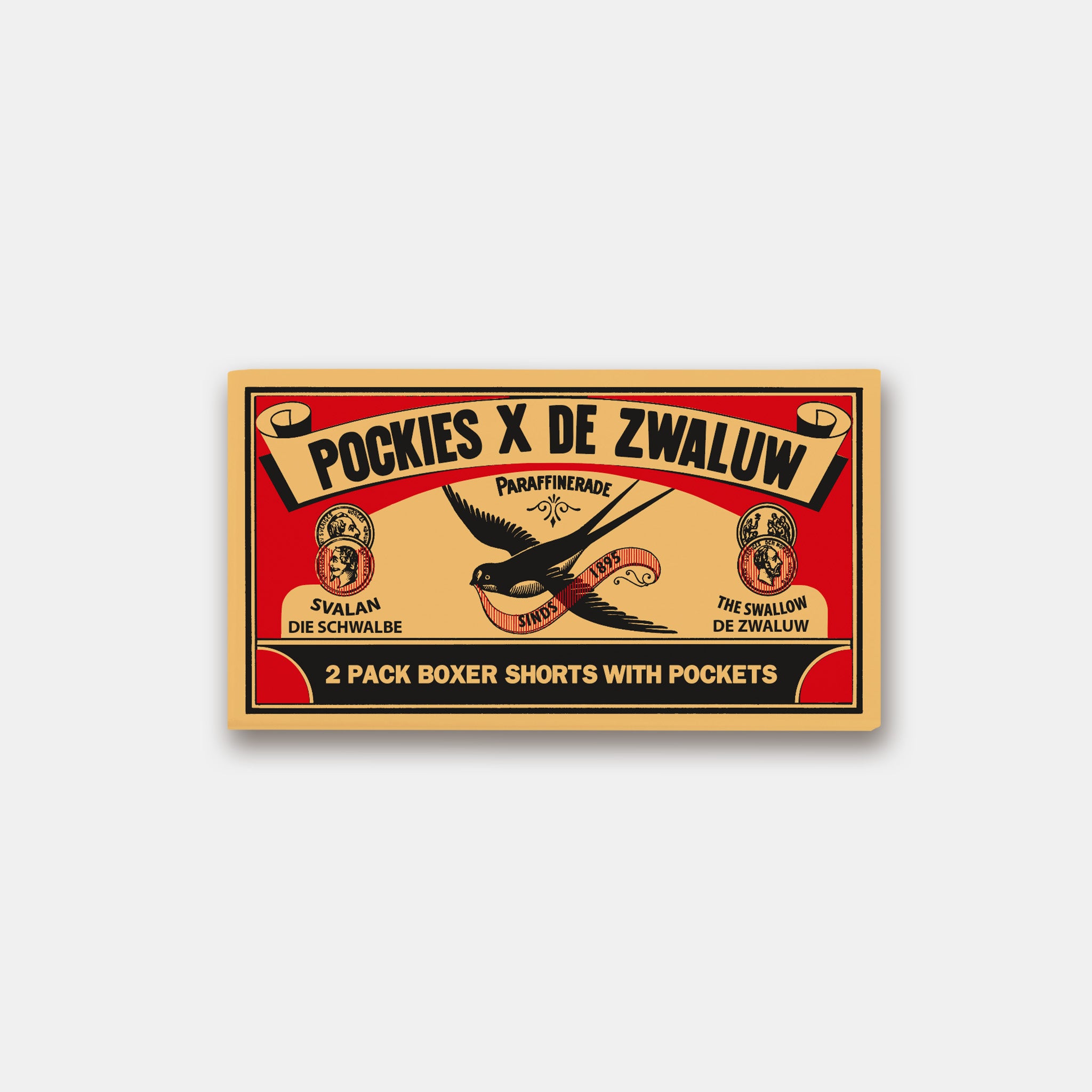 De Zwaluw x Pockies© - 2-Pack Boxers