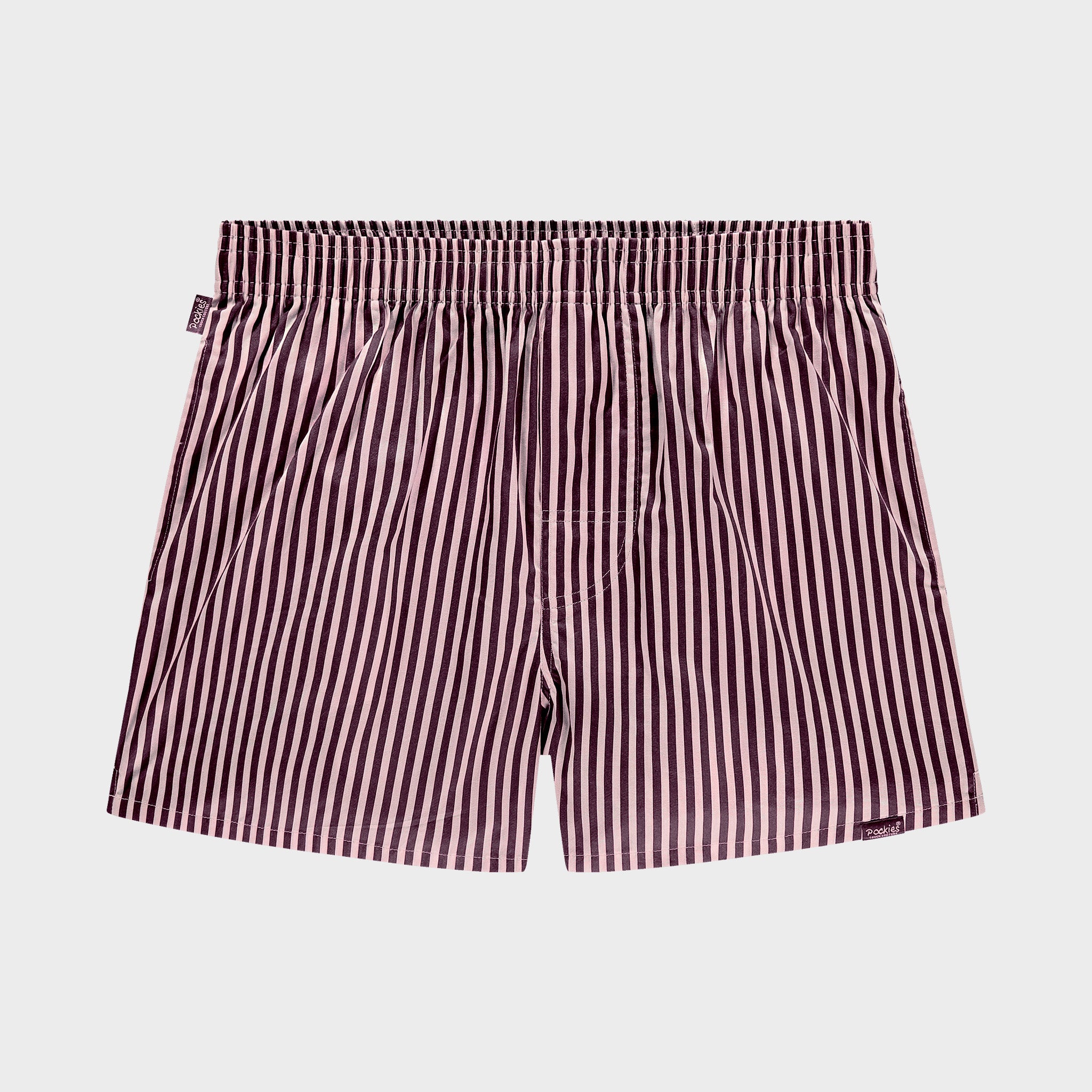 Striped Boxers - Red/Pink