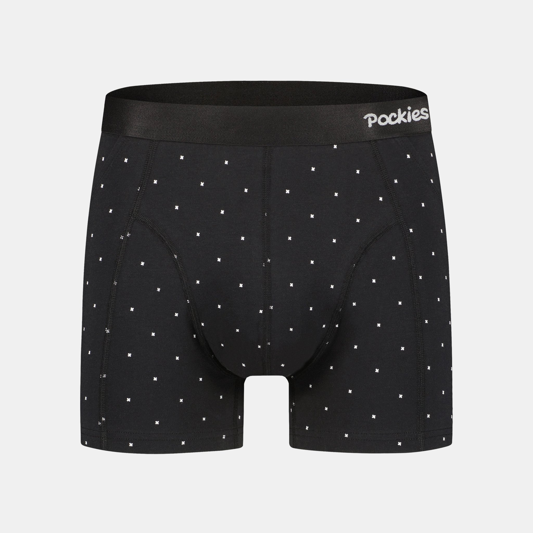 Black X's Boxer Briefs