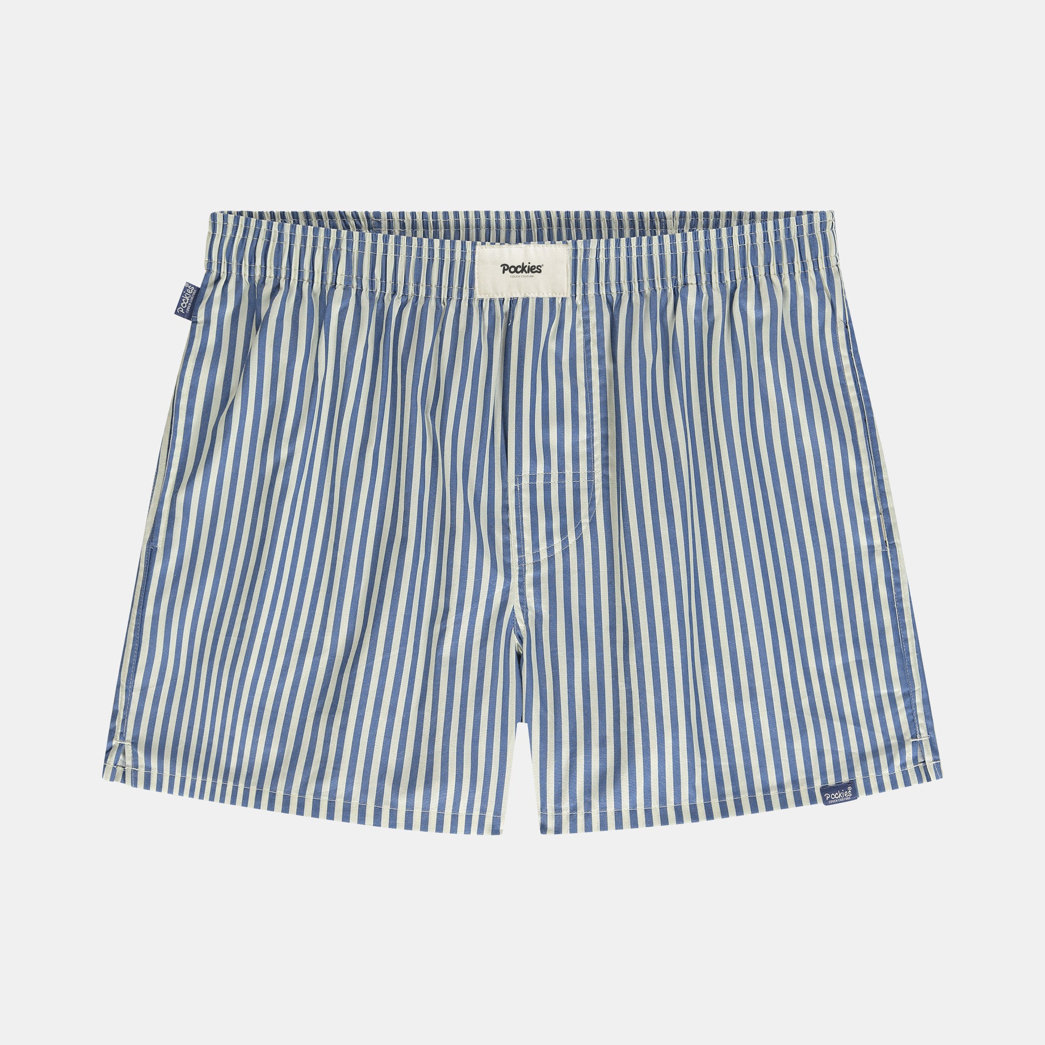 Blue Striped - Boyfriend Boxers