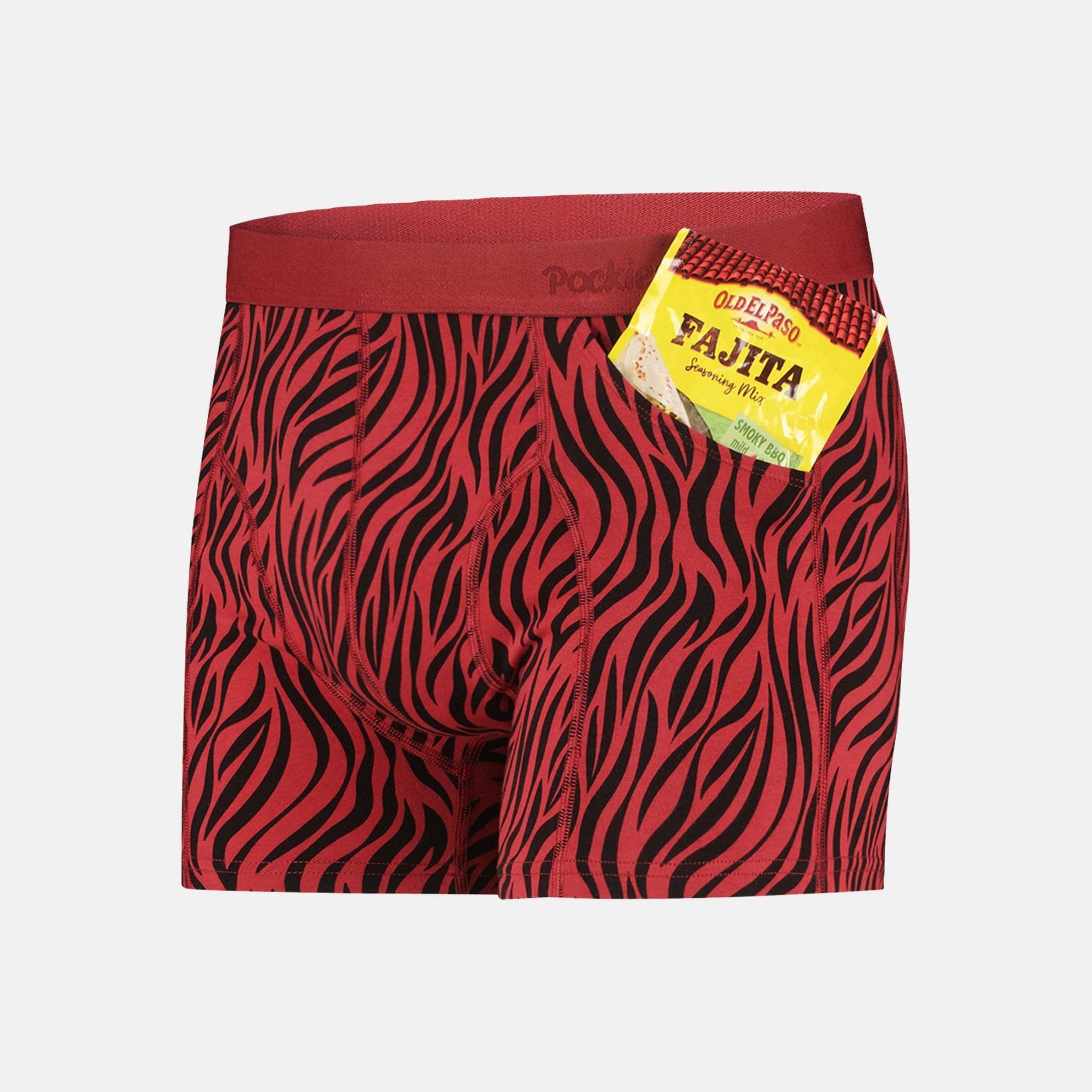 Deep Red Boxer Briefs