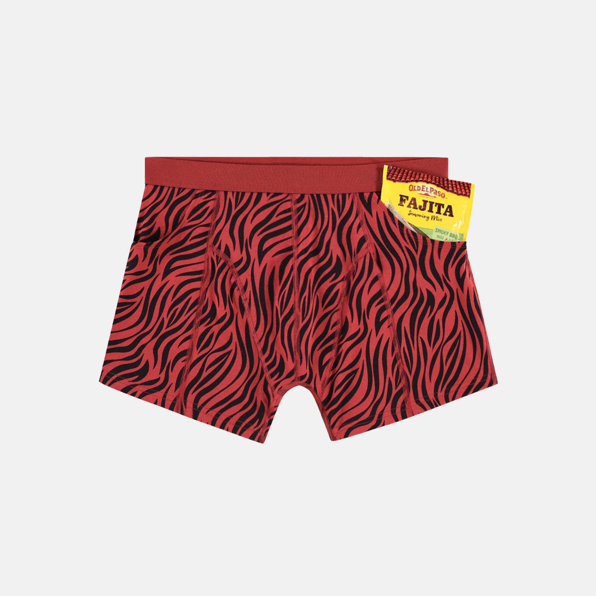 Deep Red Boxer Briefs