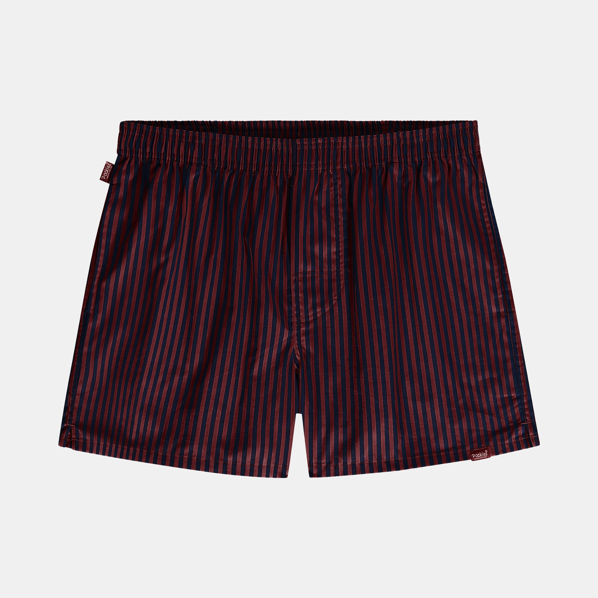 Striped Boxers - Navy/Red