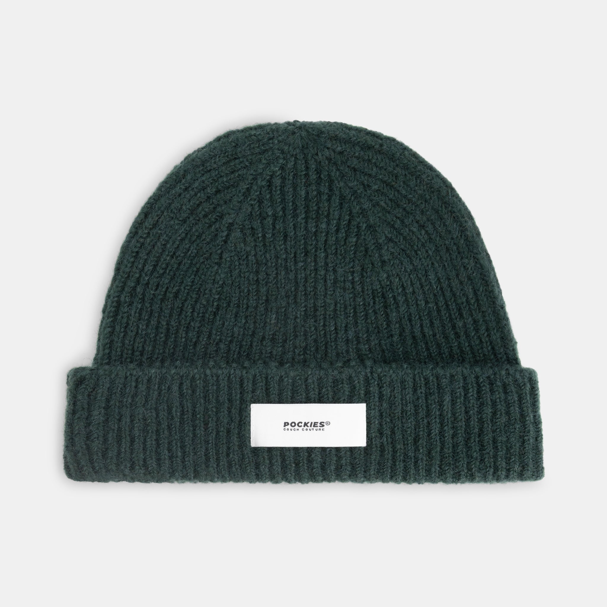 Bold Logo Beanie - Forest Green