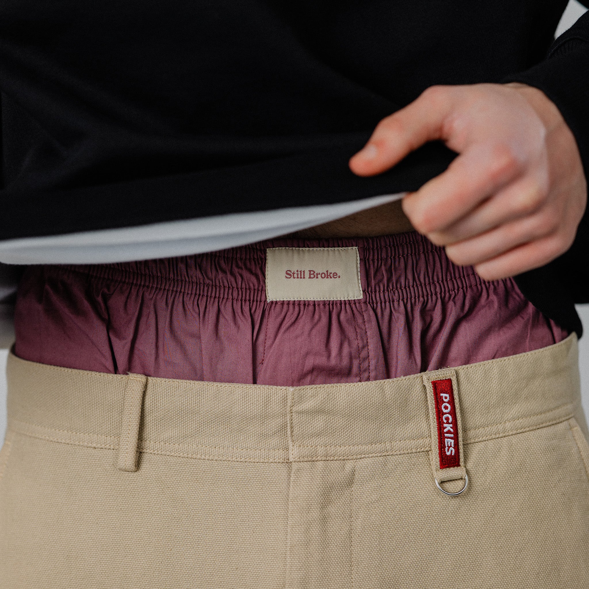 Twill Cottage Trousers - Sand