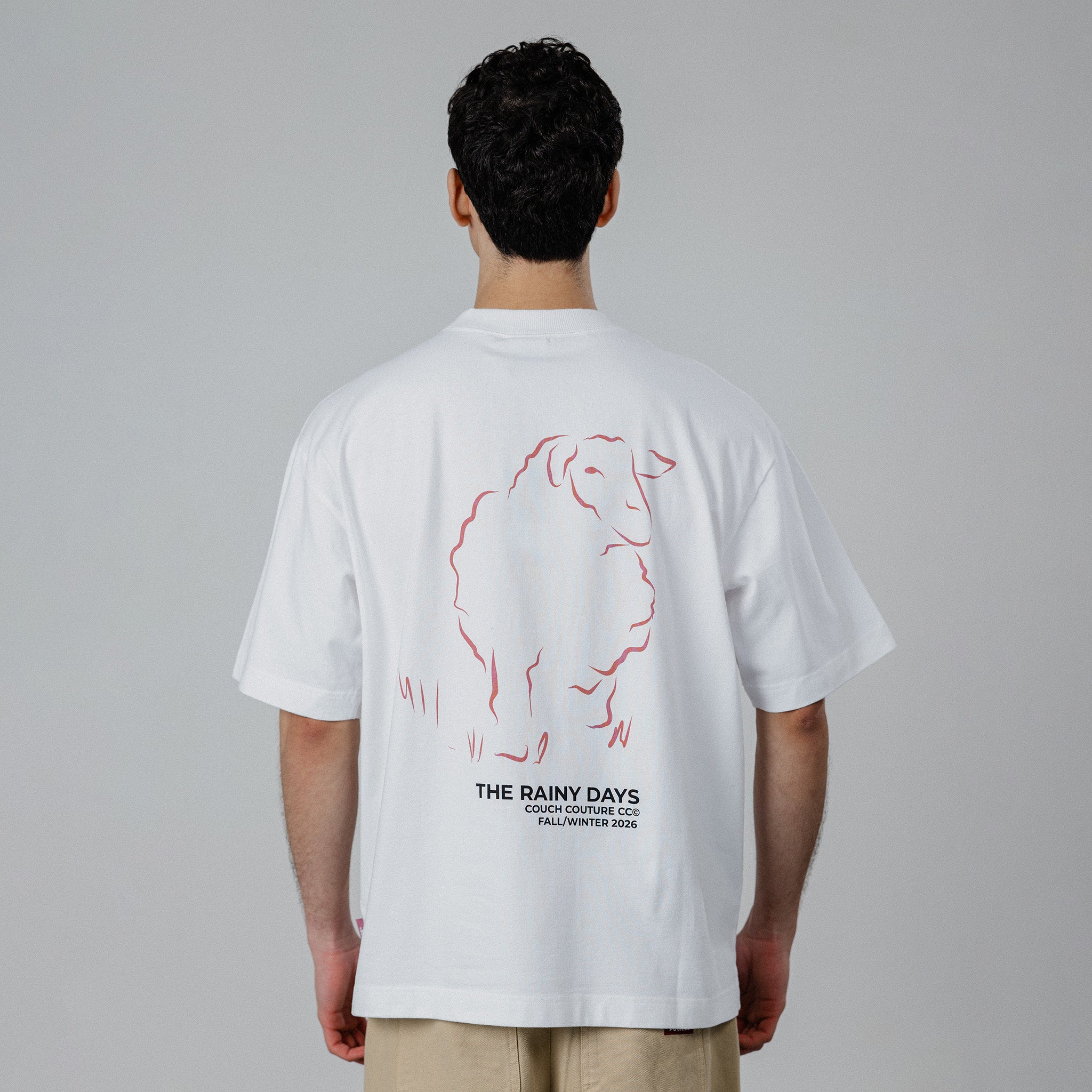 Sheep Tee - White
