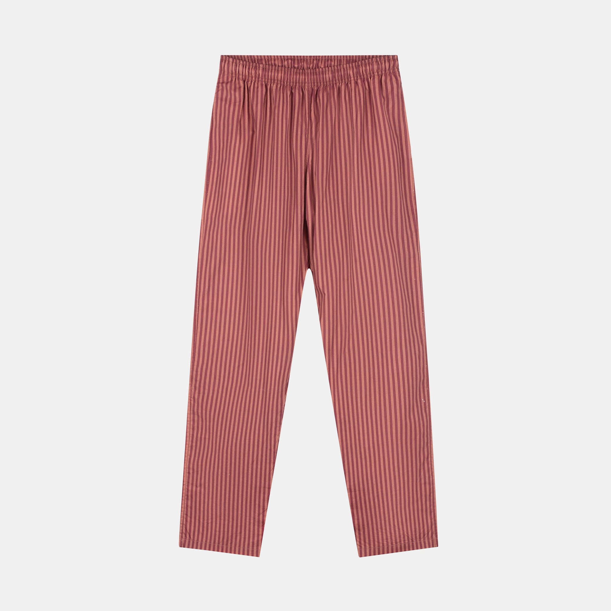 Striped Pyjama Pants - Red/Orange