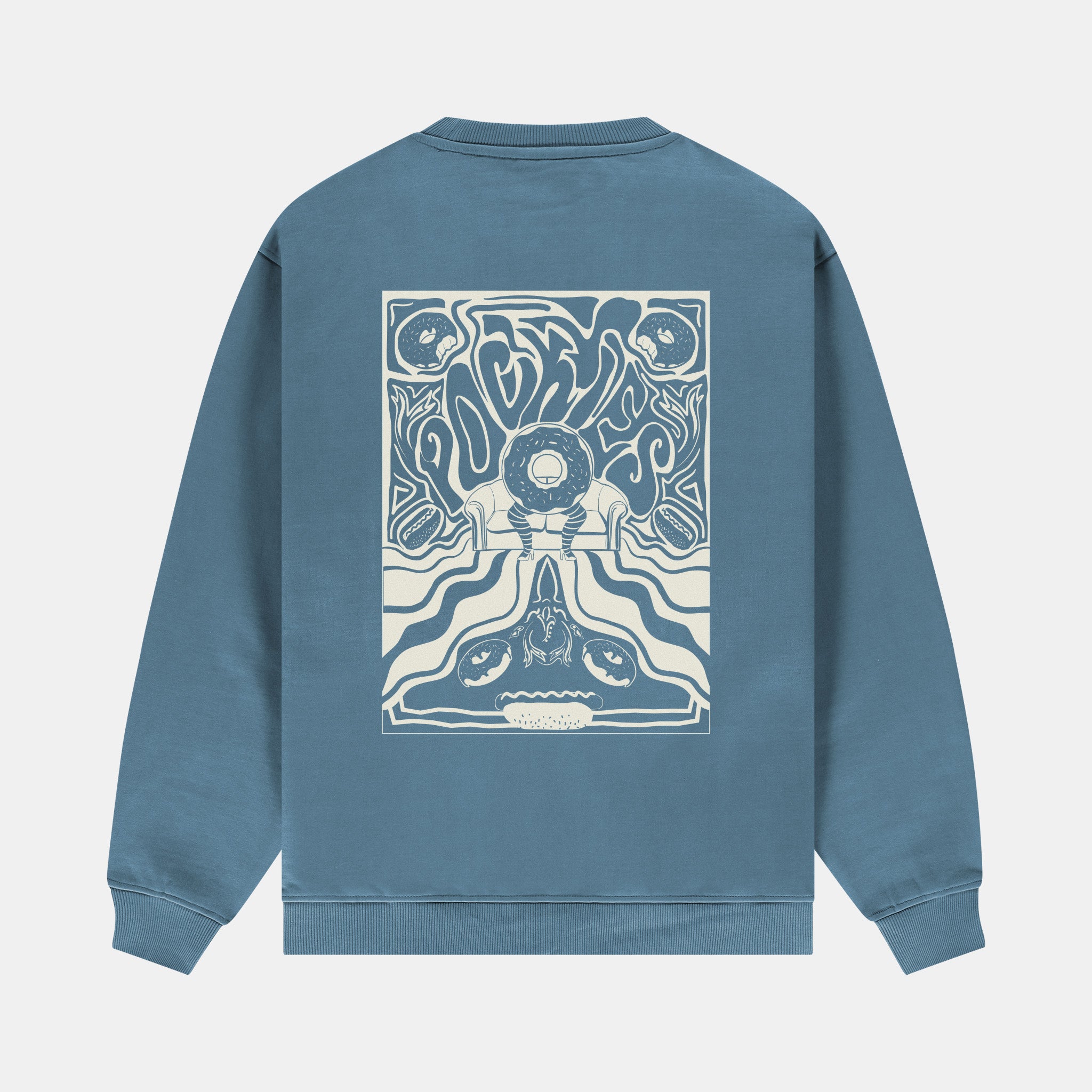 Delirious Crewneck Blue