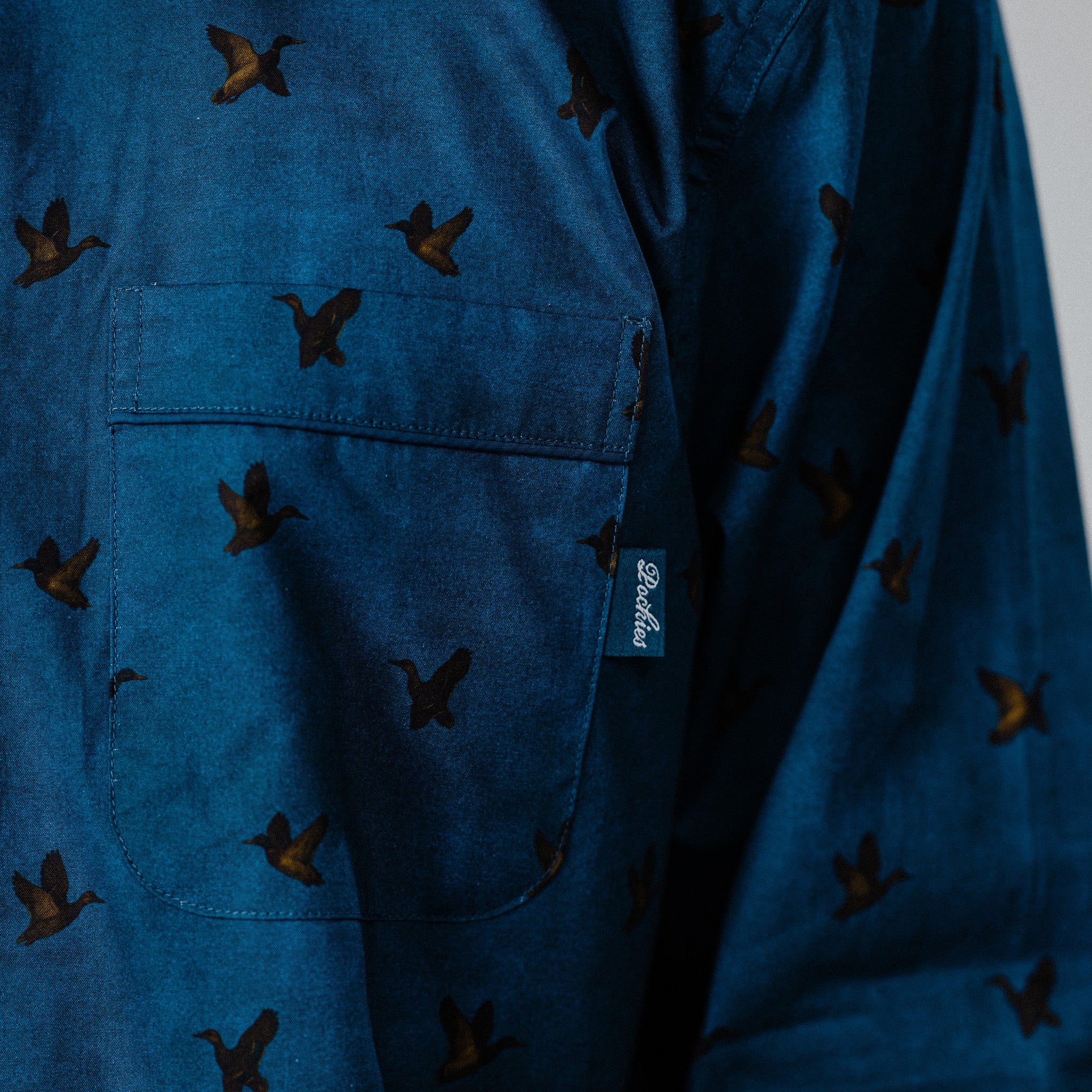 Duck Pyjama Shirt - Blue