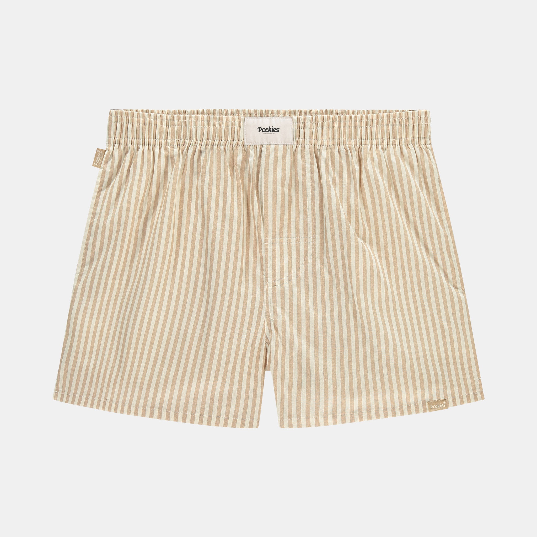 Sand Striped- Boyfriend Boxers