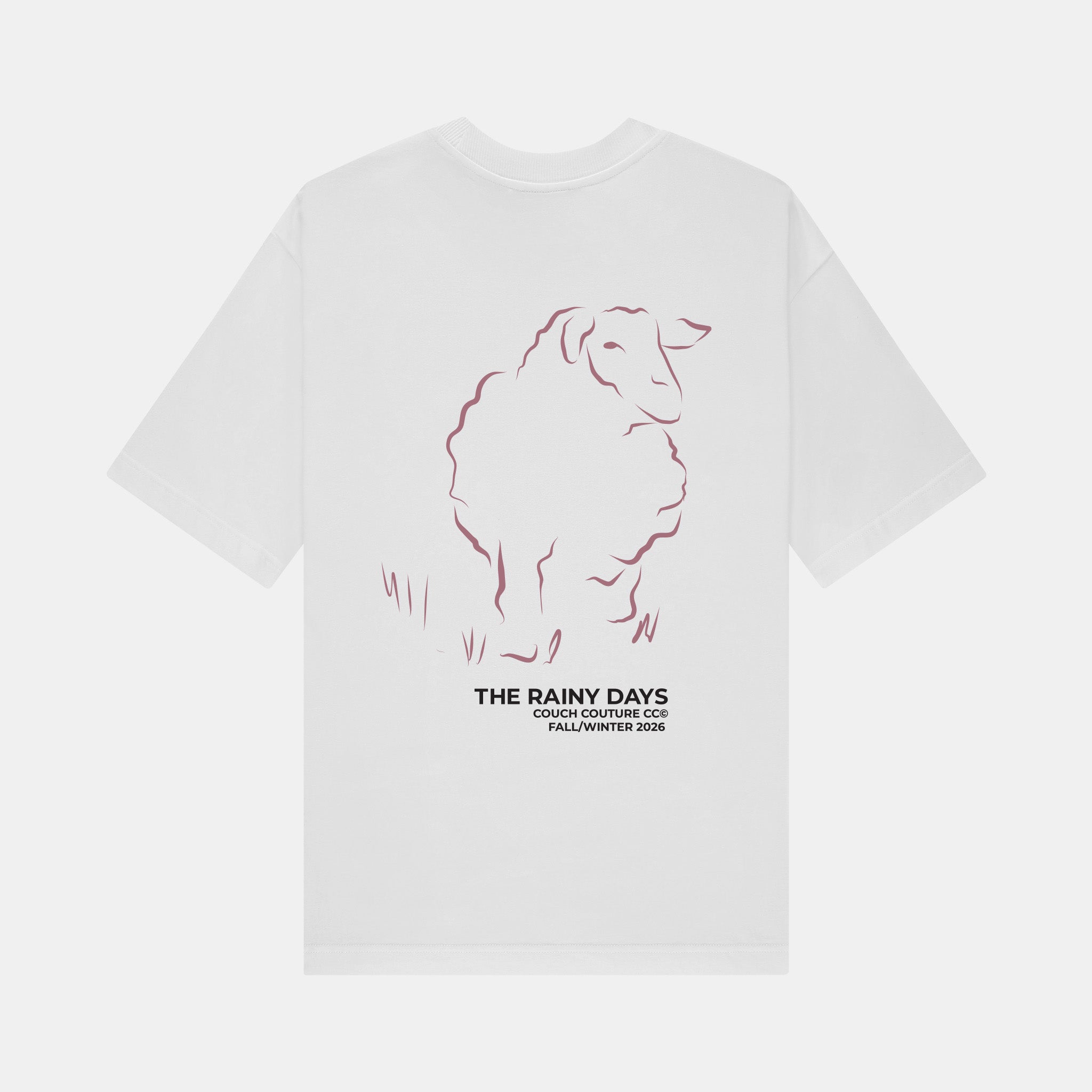 Sheep Tee - White
